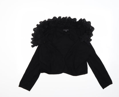 Tiana B Womens Black   Cardigan Jumper Size L
