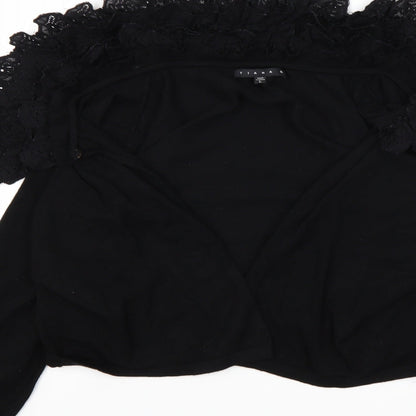 Tiana B Womens Black   Cardigan Jumper Size L