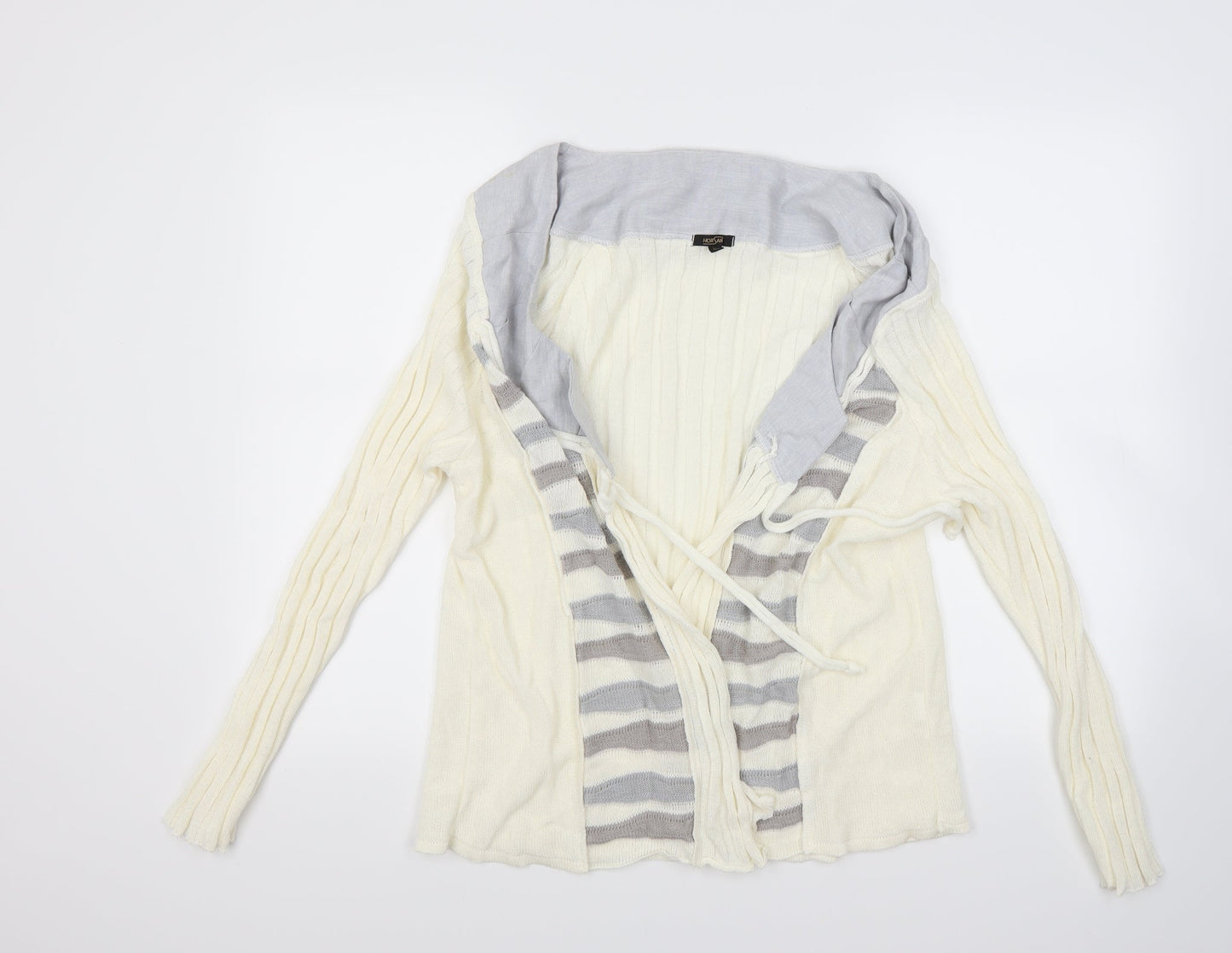 Horsan Womens Ivory   Cardigan Jumper Size XL