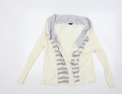 Horsan Womens Ivory   Cardigan Jumper Size XL