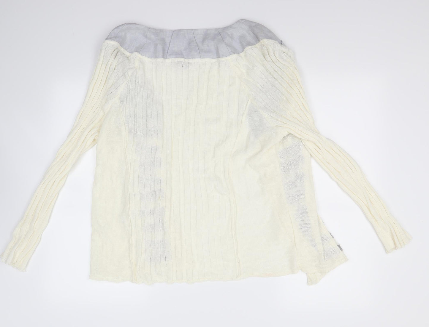 Horsan Womens Ivory   Cardigan Jumper Size XL