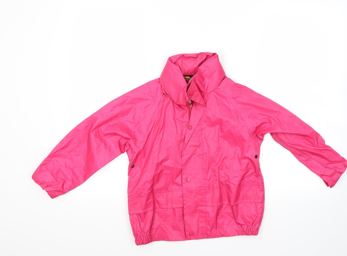wetplay Girls Red   Basic Coat Coat Size 3-4 Years