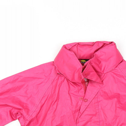 wetplay Girls Red   Basic Coat Coat Size 3-4 Years