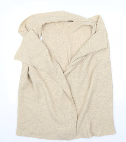 Dunes Womens Beige   Cardigan Jumper Size L