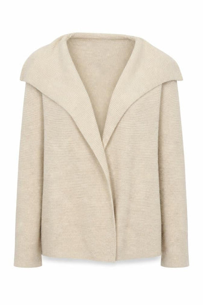 Dunes Womens Beige   Cardigan Jumper Size L