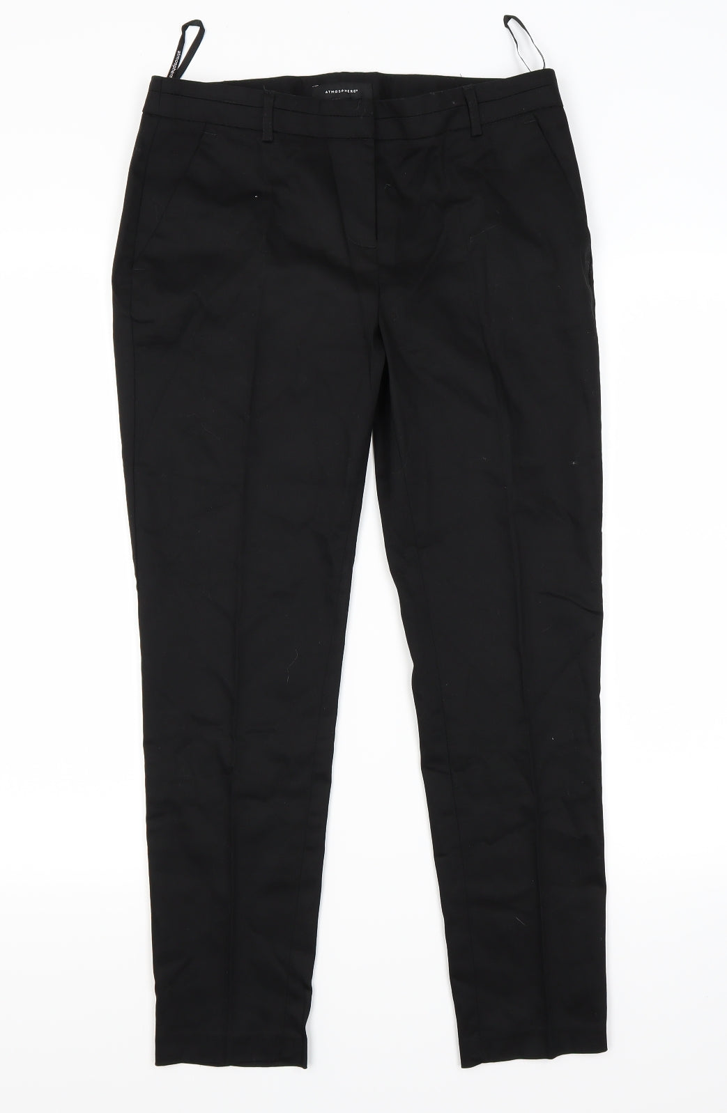 Womens UK Size 8 Atmosphere Regular Fit  Black Trousers