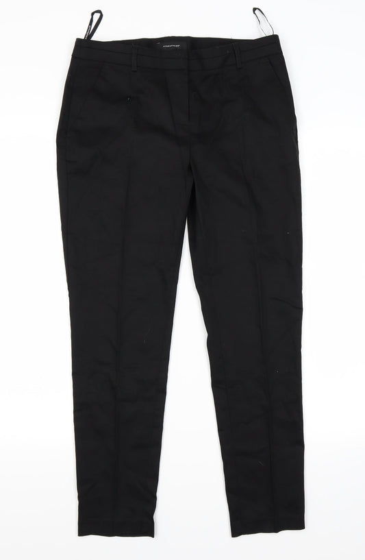 Womens UK Size 8 Atmosphere Regular Fit  Black Trousers