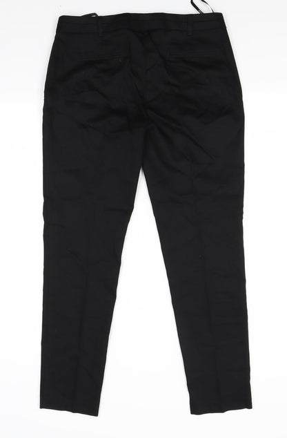 Womens UK Size 8 Atmosphere Regular Fit  Black Trousers