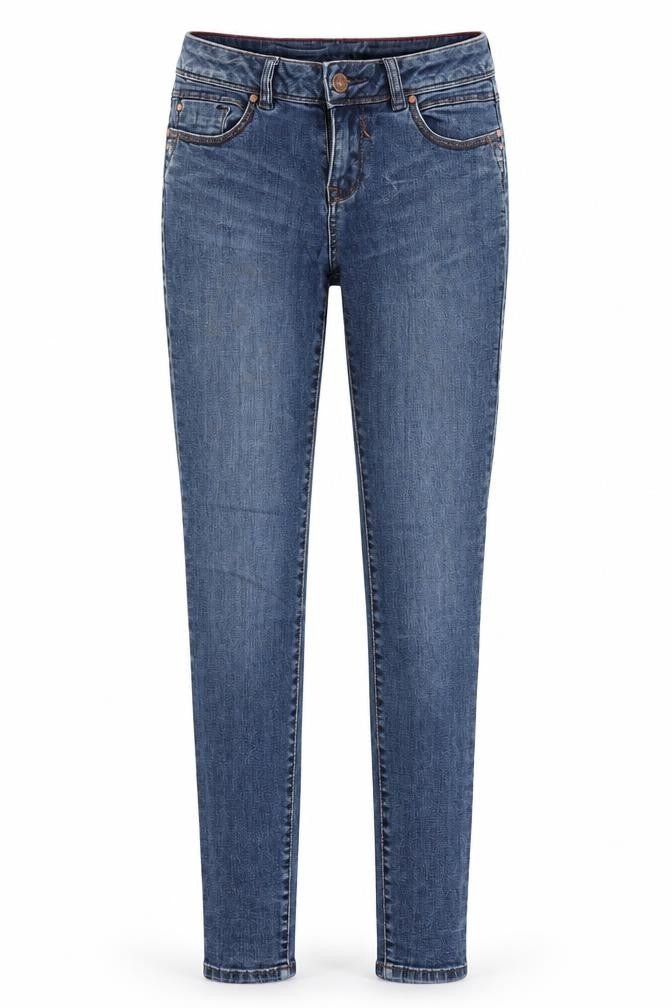 Womens Blue  Denim Skinny Jeans Size 8 L27 in