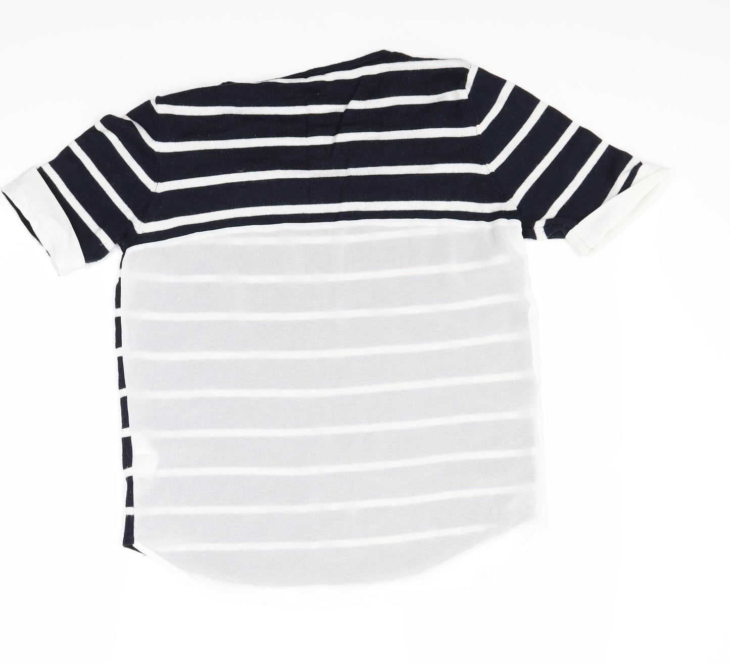 Atmosphere Womens Blue Striped  Pullover Jumper Size 10