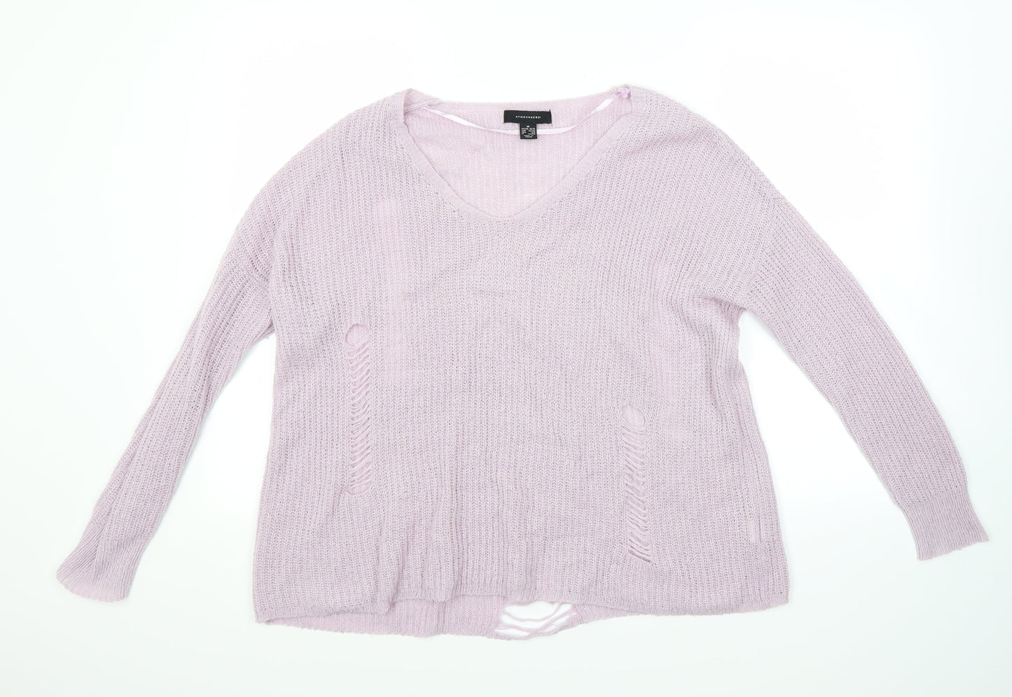 Atmosphere Womens Purple   Pullover Jumper Size M