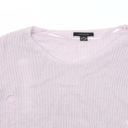 Atmosphere Womens Purple   Pullover Jumper Size M