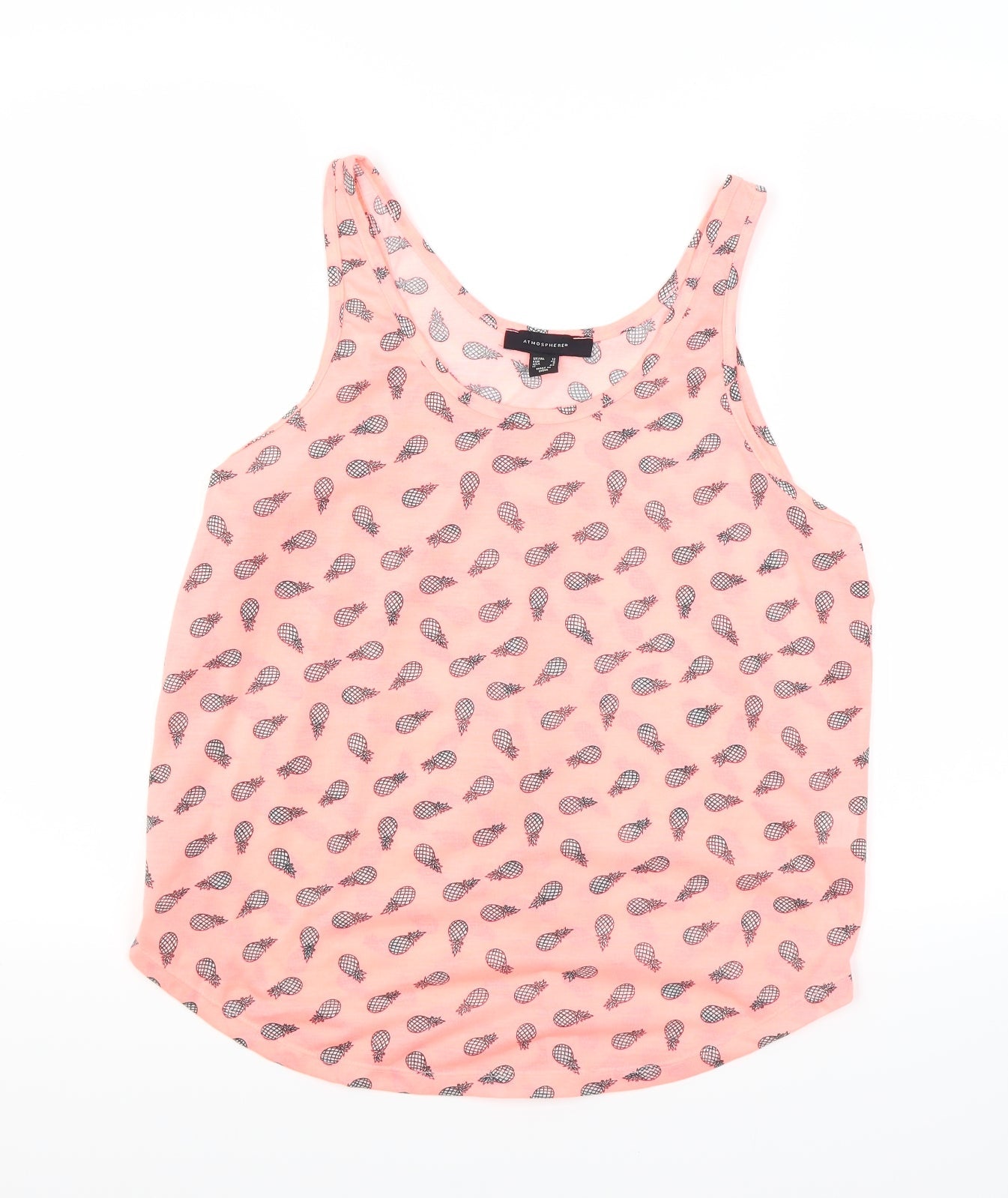 Atmosphere Womens Red   Basic Tank Size 12