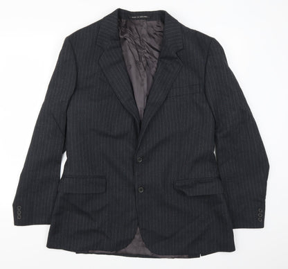 Mens UK Size 38 Burton Regular Grey Suit Jacket