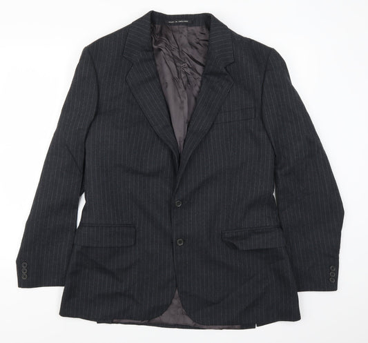 Mens UK Size 38 Burton Regular Grey Suit Jacket