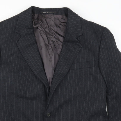 Mens UK Size 38 Burton Regular Grey Suit Jacket
