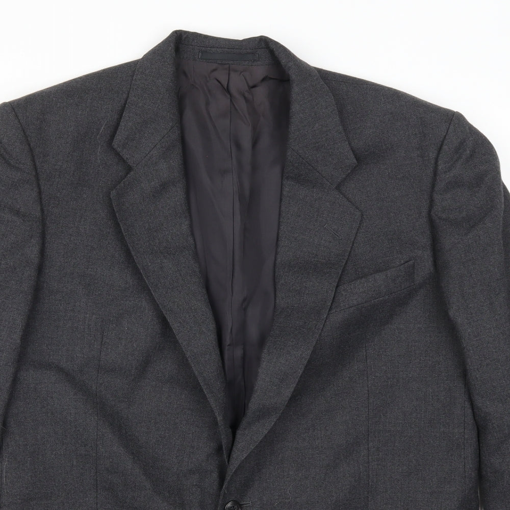 Mens UK Size 42 St Michael Regular Grey Suit Jacket