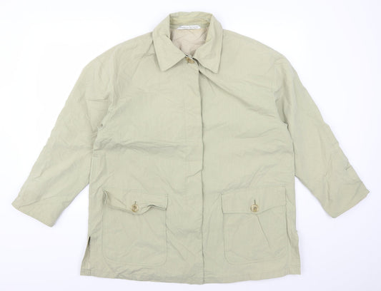 Womens UK Size 12 Marks and Spencer Green Jacket