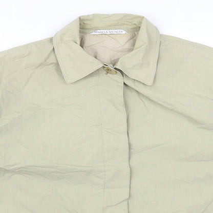 Womens UK Size 12 Marks and Spencer Green Jacket