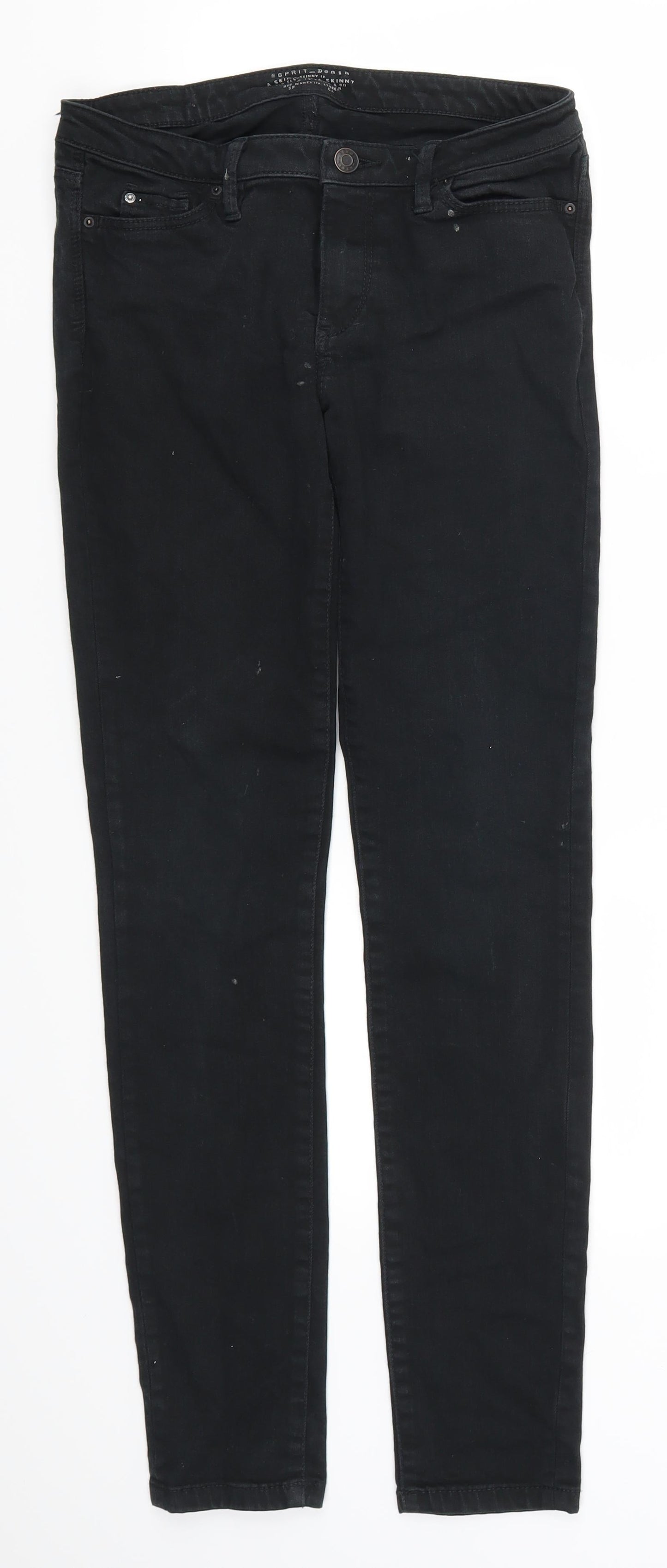 Womens UK Size 26 in Esprit Regular Fit Skinny Black Jeans