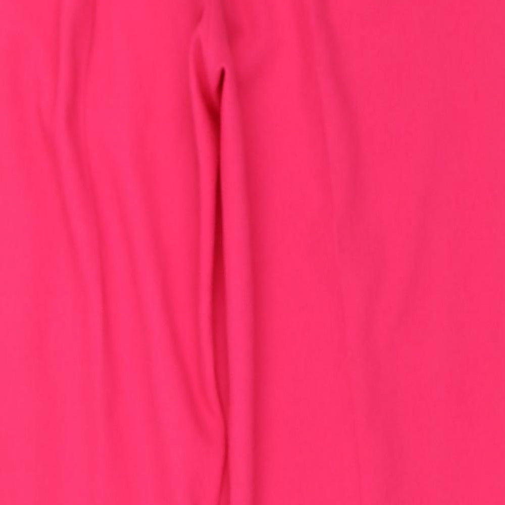 Womens UK Size 10 F&F Regular Fit  Pink Trousers