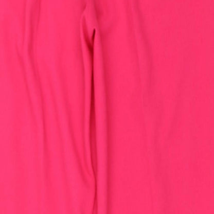 Womens UK Size 10 F&F Regular Fit  Pink Trousers