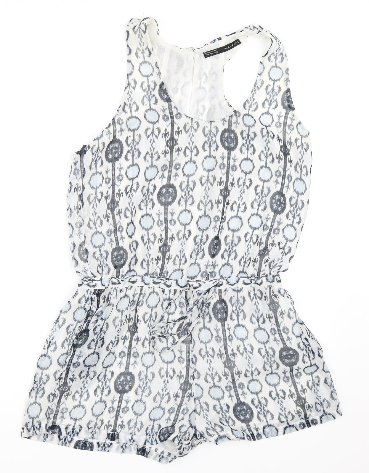 Zara Womens Ivory   Playsuit One-Piece Size S