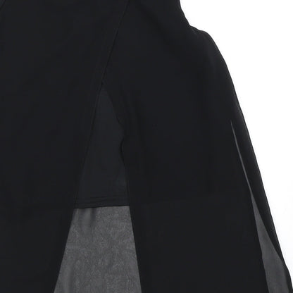 H&M Girls Black   Basic Blouse Size 8-9 Years