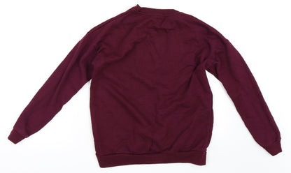 Pep&Co Womens Red   Pullover Jumper Size S