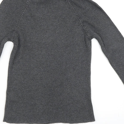 Topshop Womens Grey   Pullover Jumper Size 10
