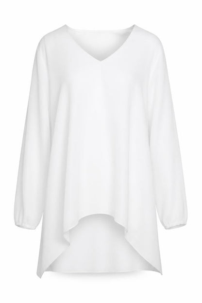 Womens UK Size XL Preworn White Basic Blouse