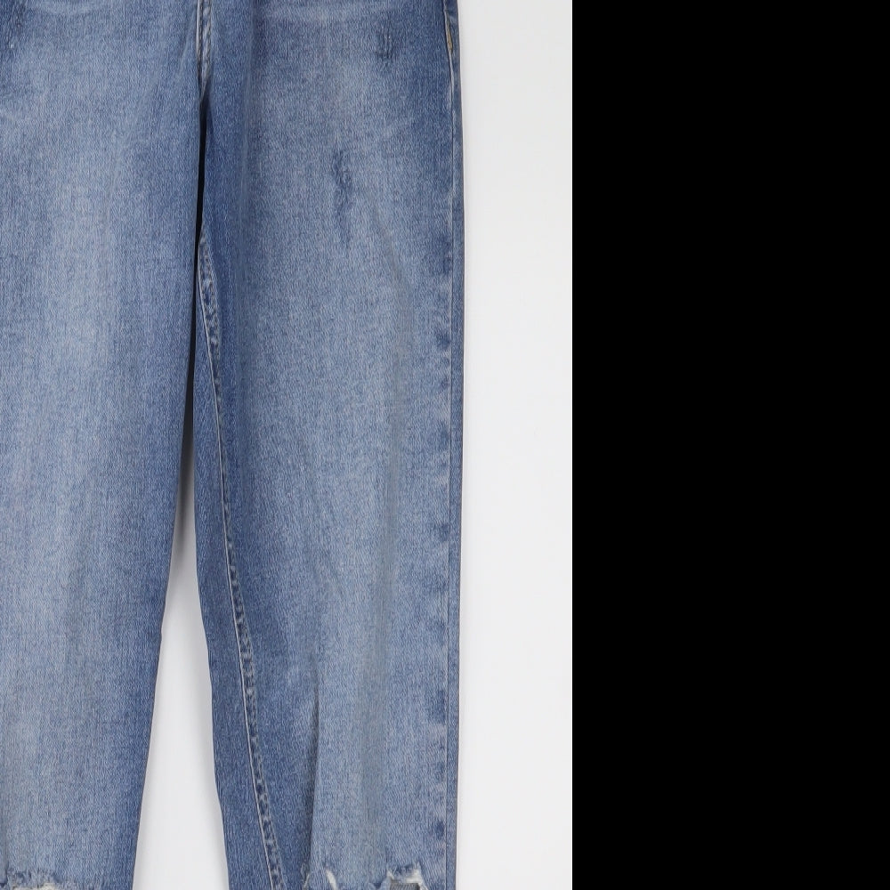 Topshop Womens Blue  Denim Skinny Jeans Size 26 in L28 in