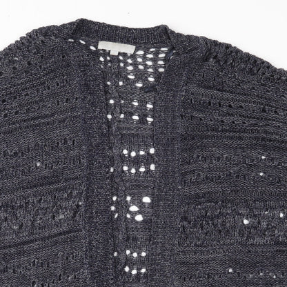 Red Herring Womens Blue  Knit Cardigan Jumper Size M