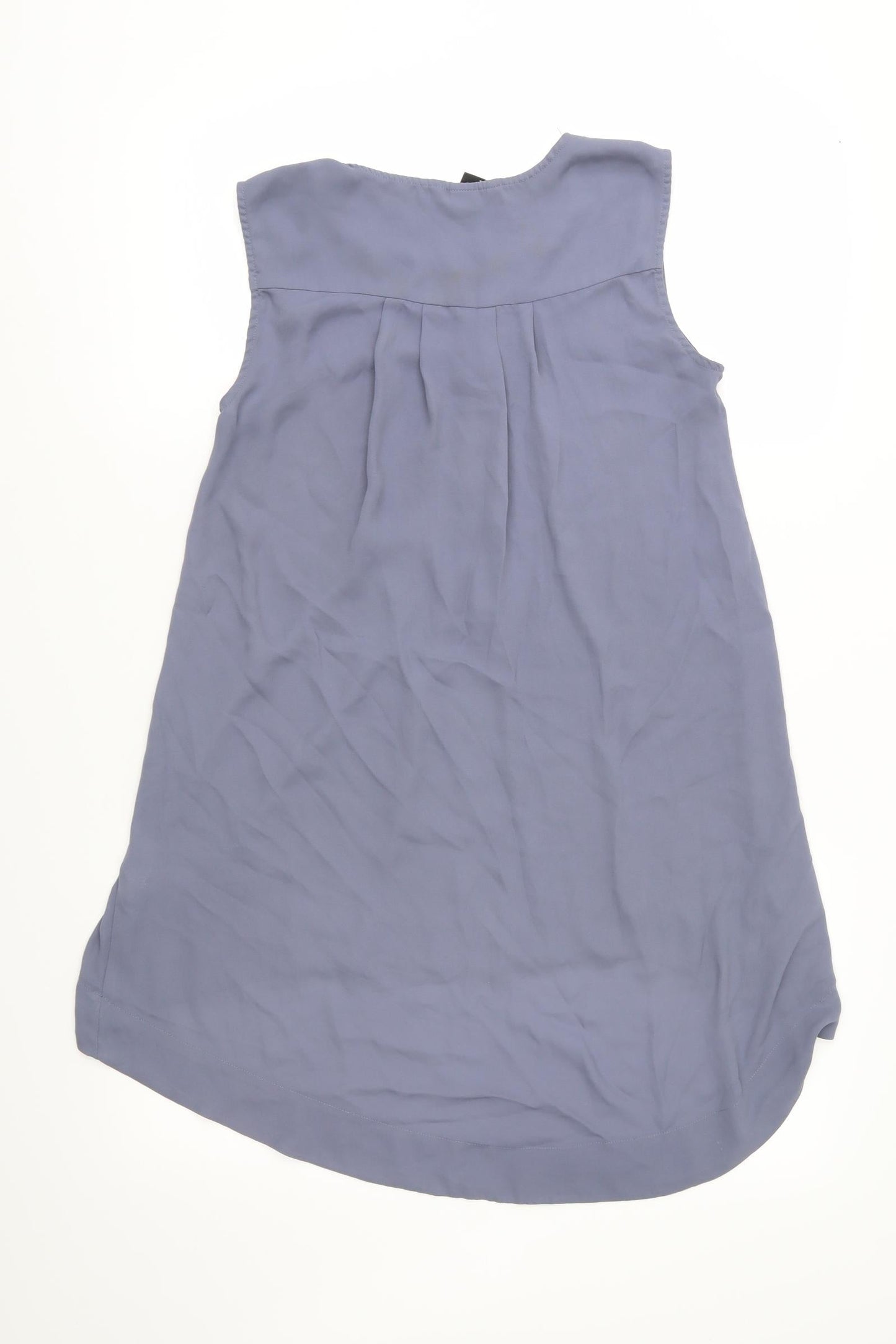 Womens UK Size 6 H&M Grey Basic Blouse