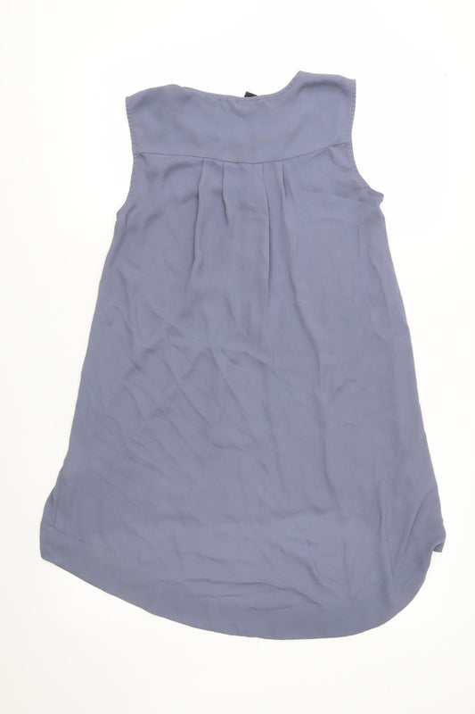 Womens UK Size 6 H&M Grey Basic Blouse