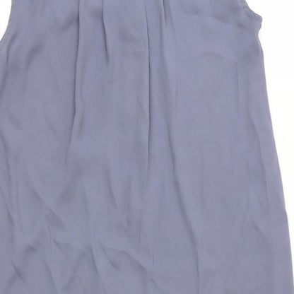 Womens UK Size 6 H&M Grey Basic Blouse