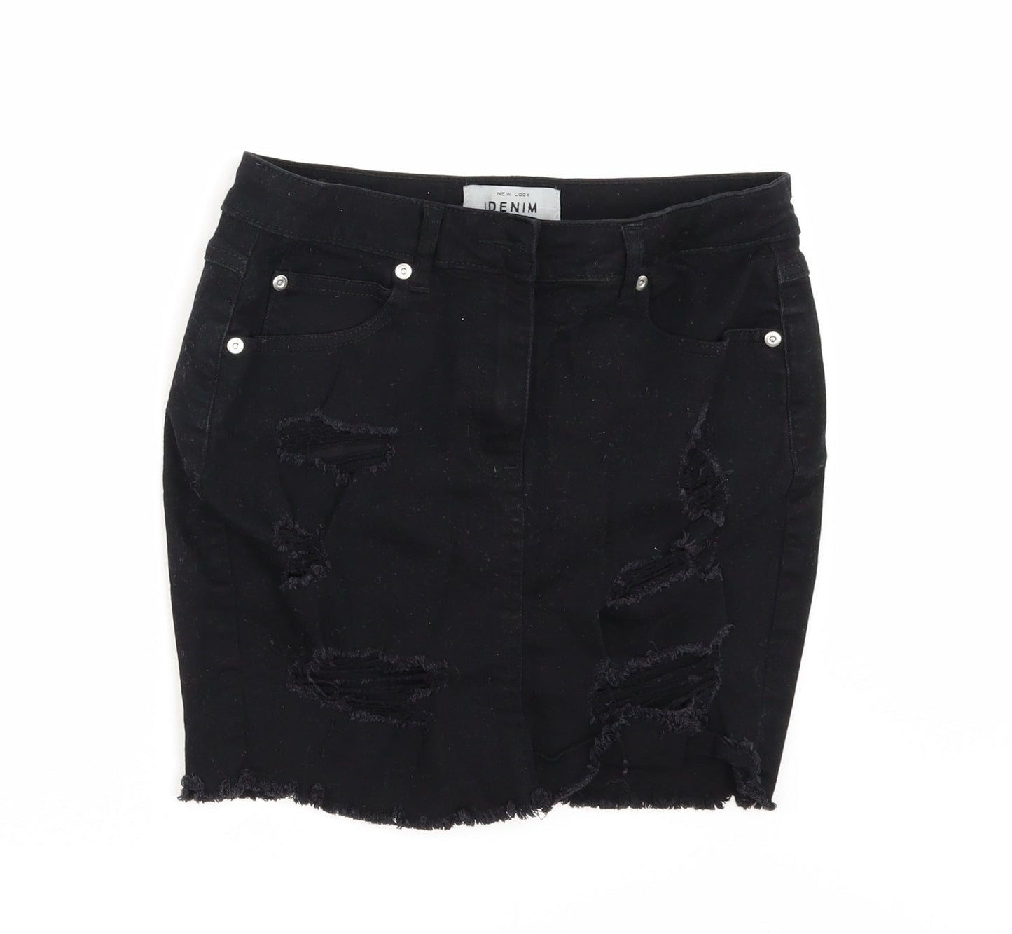 New Look Womens Black   Mini Skirt Size 10