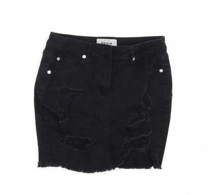 New Look Womens Black   Mini Skirt Size 10