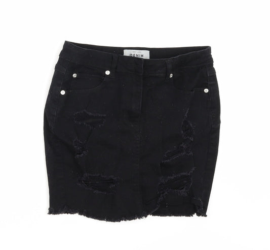 New Look Womens Black   Mini Skirt Size 10