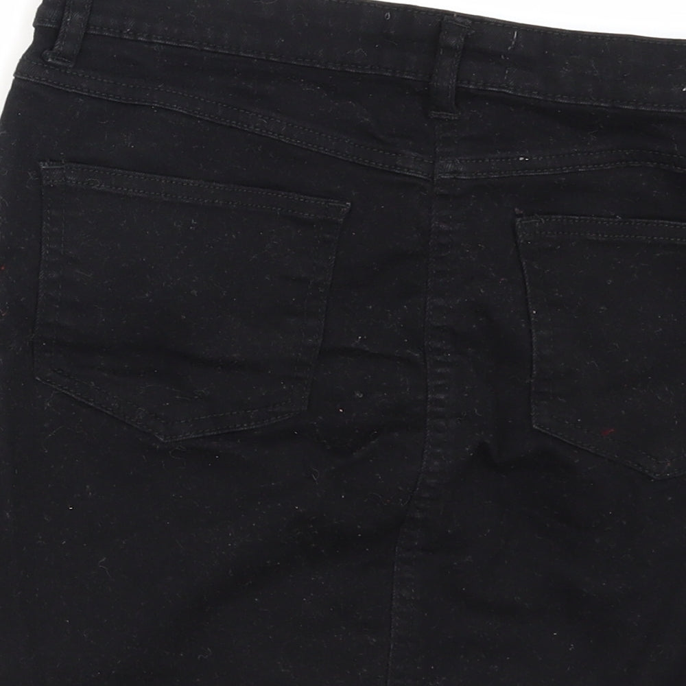 New Look Womens Black   Mini Skirt Size 10