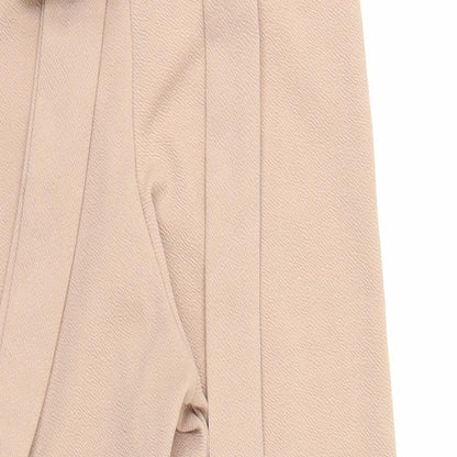 Womens UK Size 8 PRETTYLITTLETHING Regular Fit  Beige Trousers