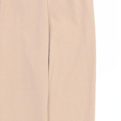 Womens UK Size 8 PRETTYLITTLETHING Regular Fit  Beige Trousers
