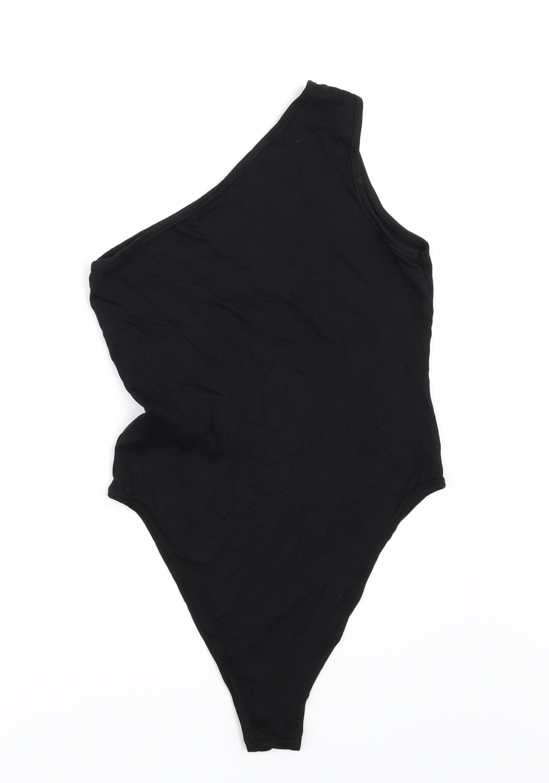 Boohoo Womens Black   Bodysuit One-Piece Size 8