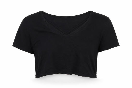 Womens UK Size 8 Boohoo Black Basic T-Shirt