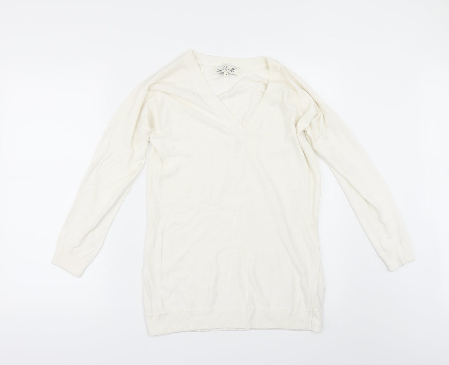 Damsel in a Dress Womens Ivory   Pullover Jumper Size S