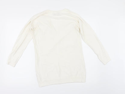 Damsel in a Dress Womens Ivory   Pullover Jumper Size S