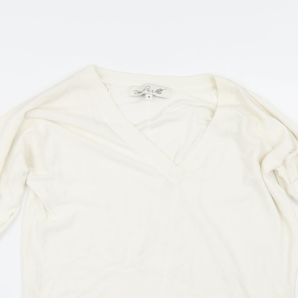 Damsel in a Dress Womens Ivory   Pullover Jumper Size S