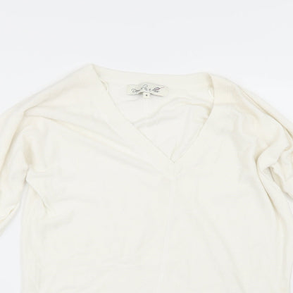 Damsel in a Dress Womens Ivory   Pullover Jumper Size S