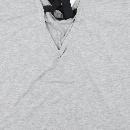Boohoo Womens Grey   Basic T-Shirt Size 12