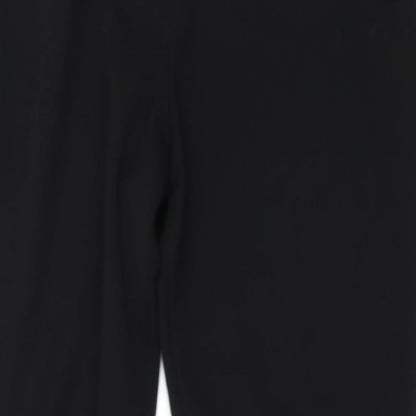 Womens UK Size 18 Marks and Spencer Regular Fit  Black Trousers